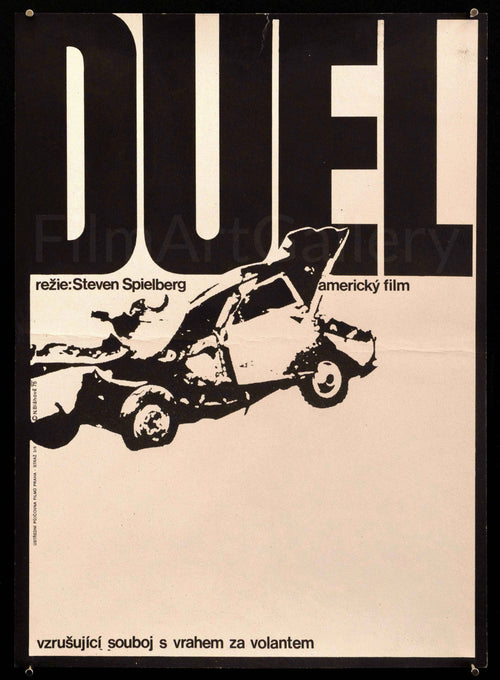 Duel Original Vintage Movie Poster