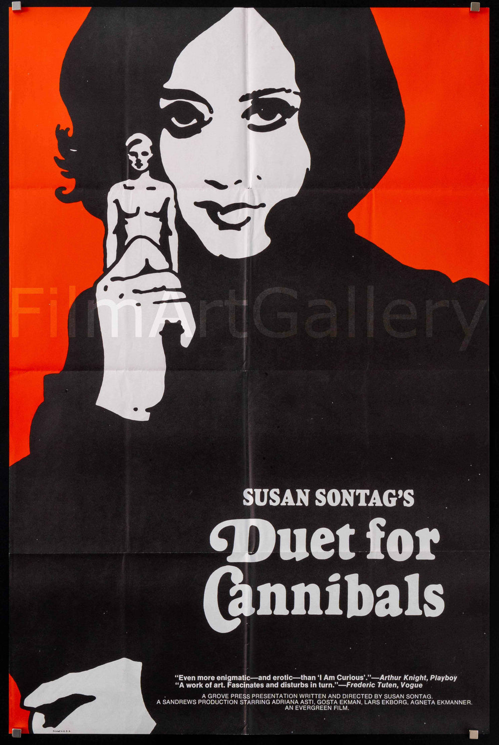 Duet For Cannibals Original Vintage Movie Poster