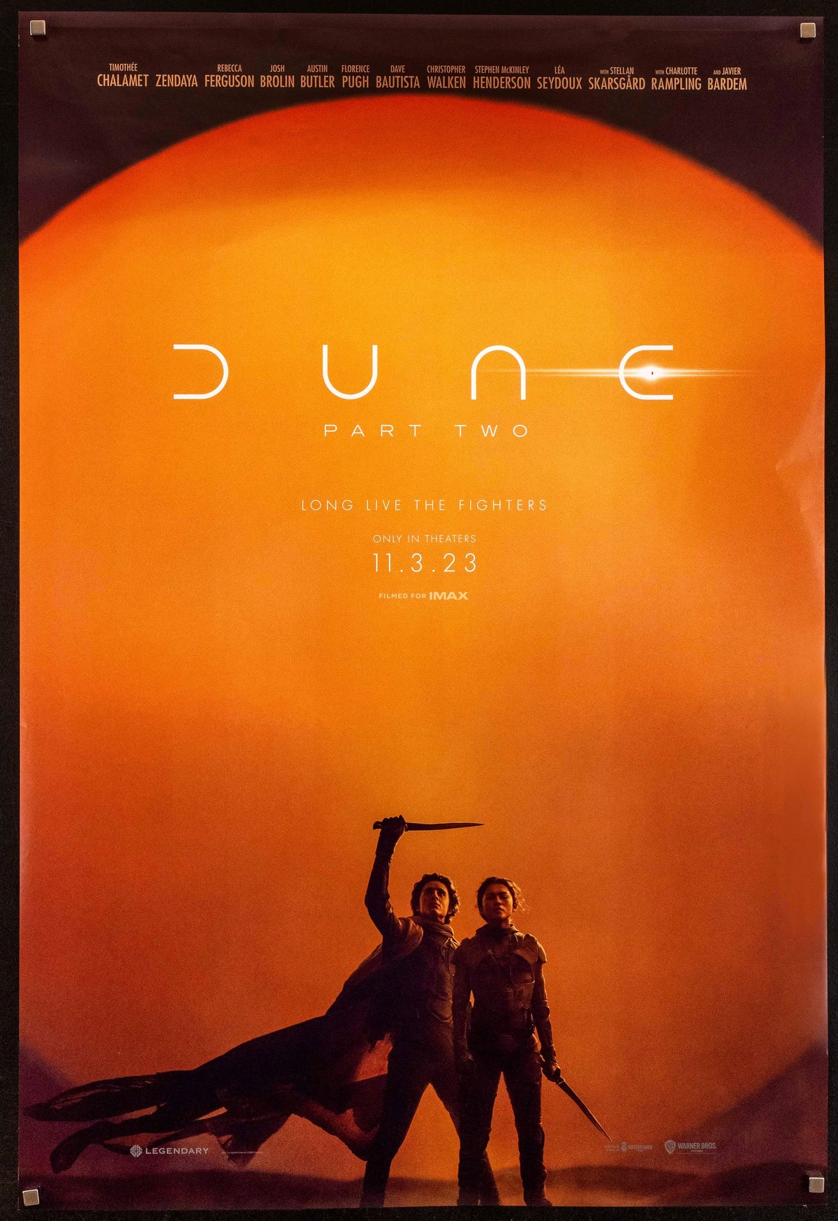 Dune: Part Two Original Vintage Movie Poster