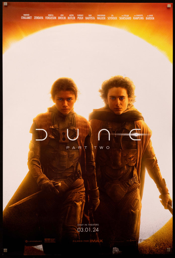 Dune: Part Two Original Vintage Movie Poster