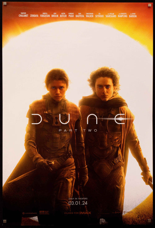 Dune: Part Two Original Vintage Movie Poster