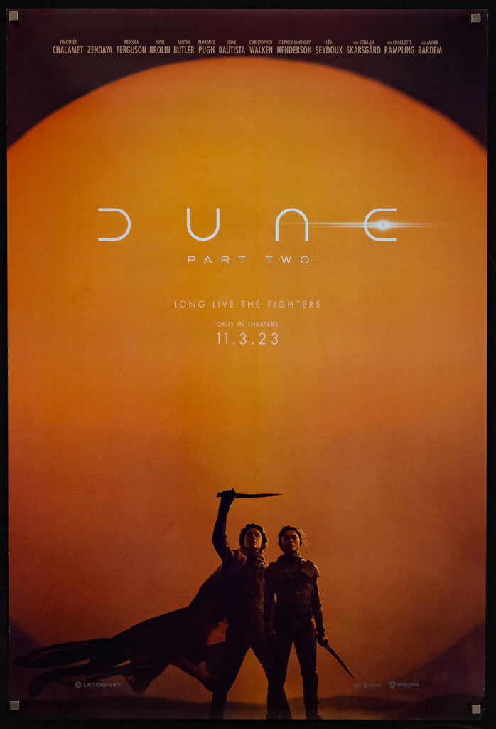 Dune: Part Two Original Vintage Movie Poster