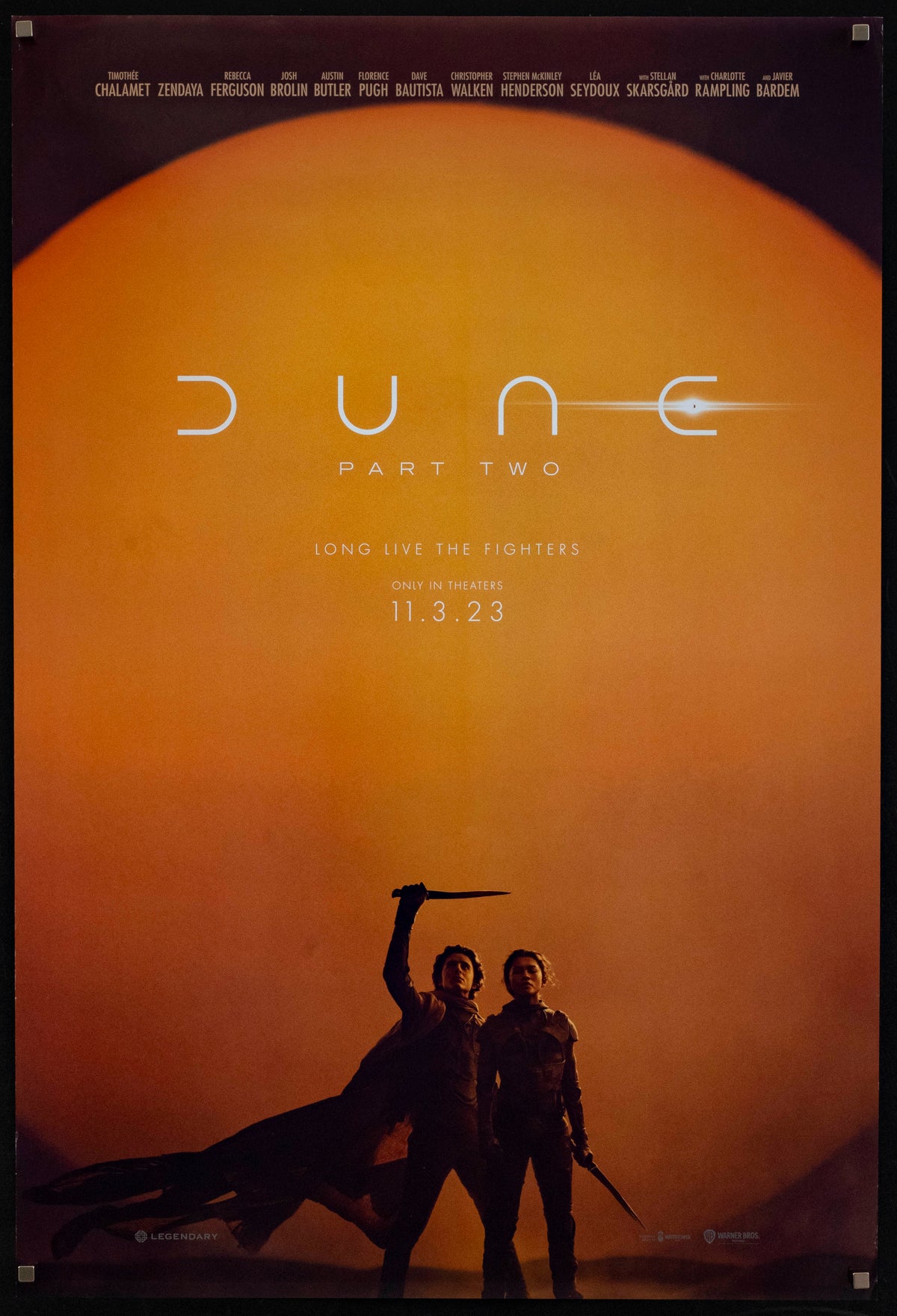 Dune: Part Two Original Vintage Movie Poster