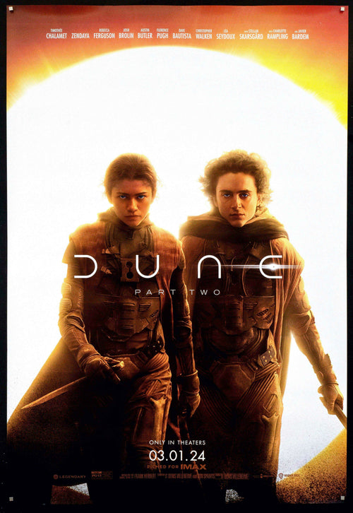 Dune: Part Two Original Vintage Movie Poster
