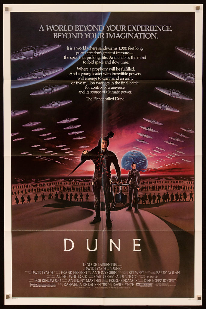 Dune Original Vintage Movie Poster