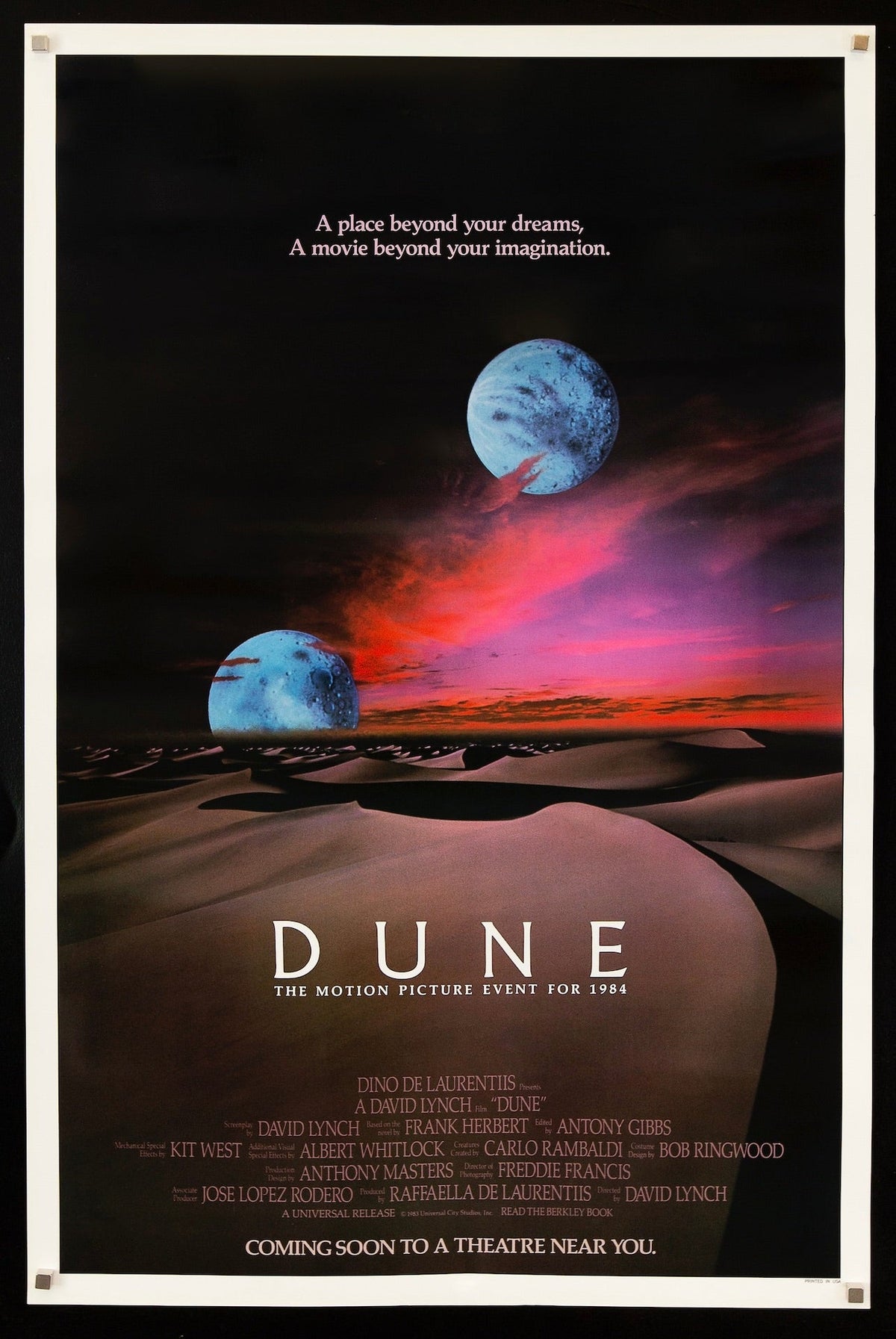 Dune Original Vintage Movie Poster