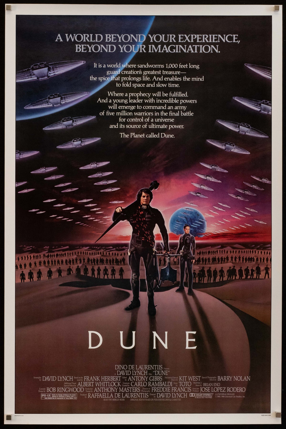 Dune Original Vintage Movie Poster