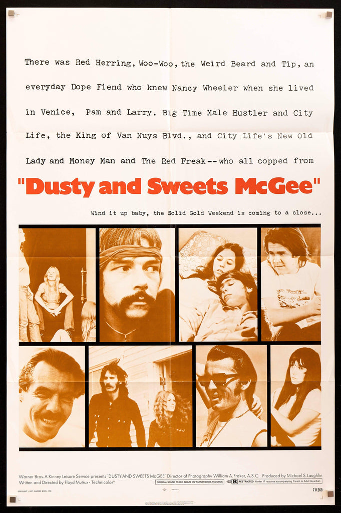 Dusty and Sweets McGee Original Vintage Movie Poster