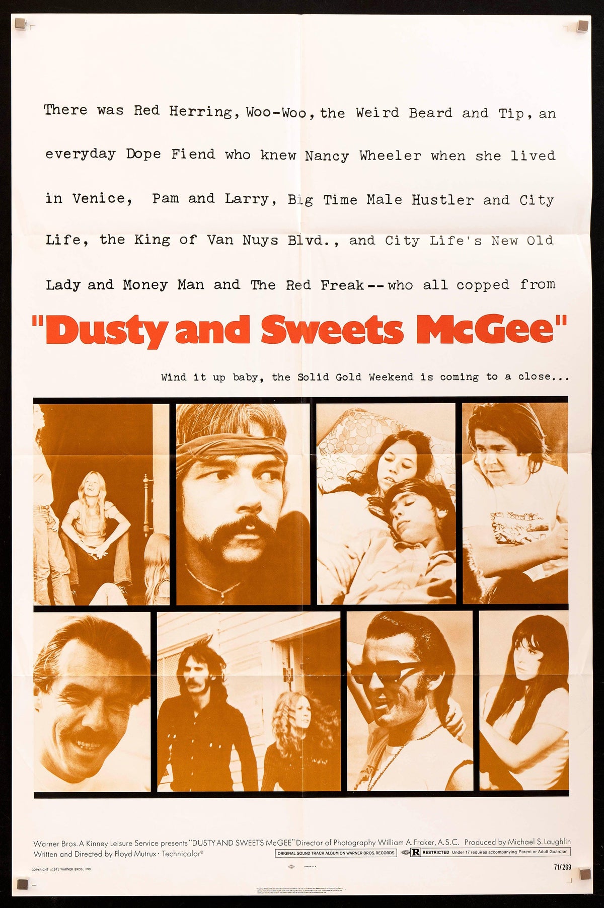 Dusty and Sweets McGee Original Vintage Movie Poster