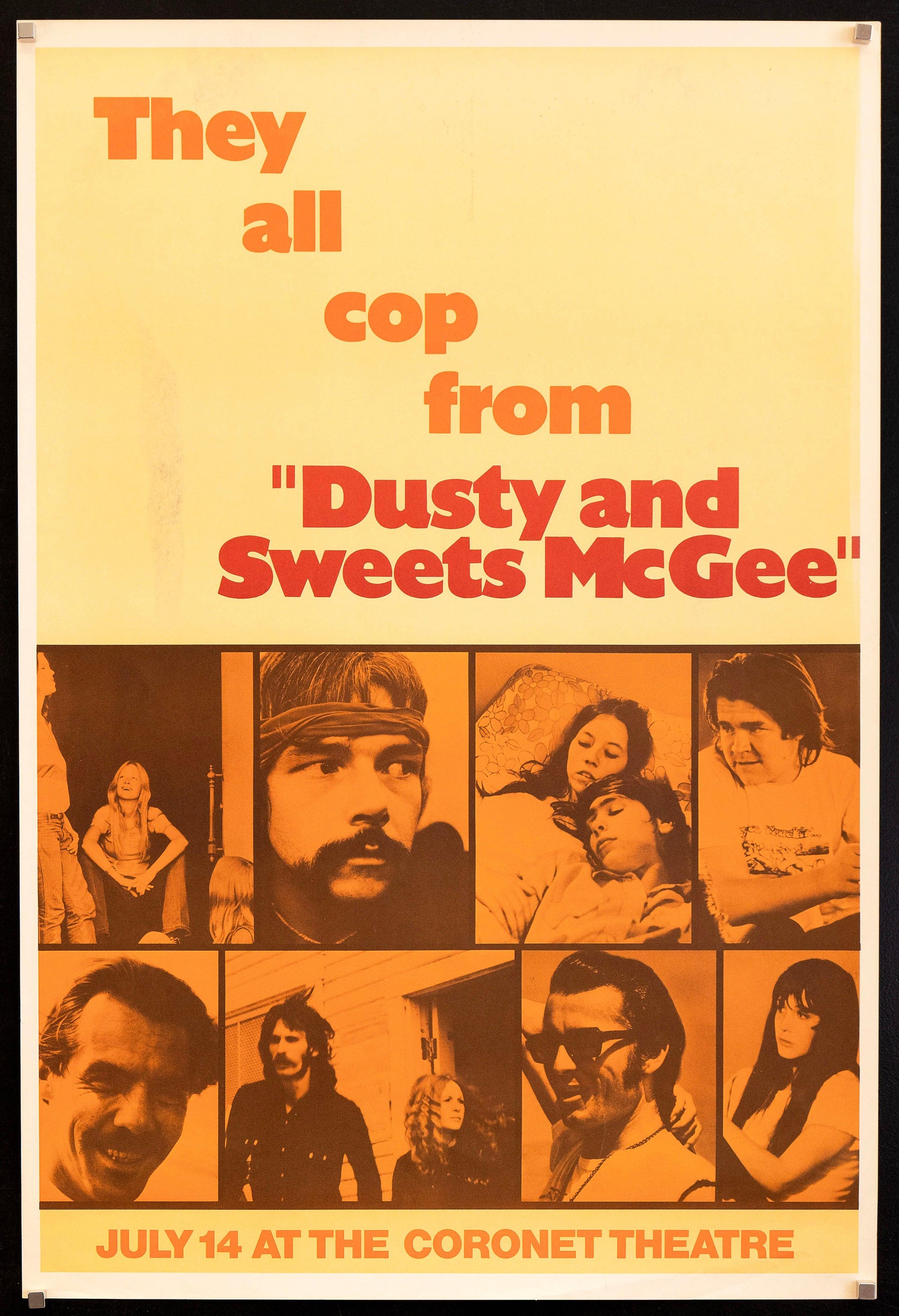 Dusty and Sweets McGee Original Vintage Movie Poster