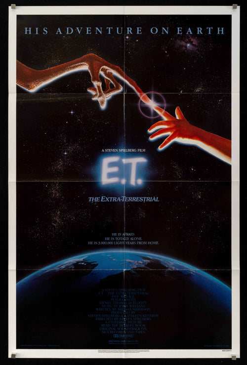 E.T. Original Vintage Movie Poster