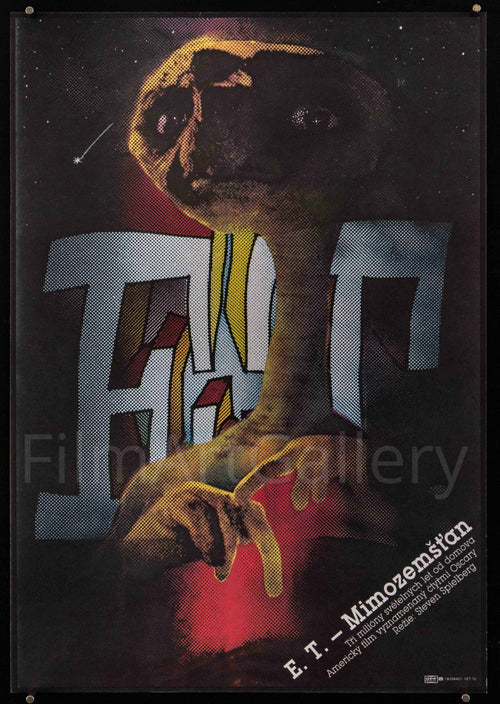 E.T. Original Vintage Movie Poster
