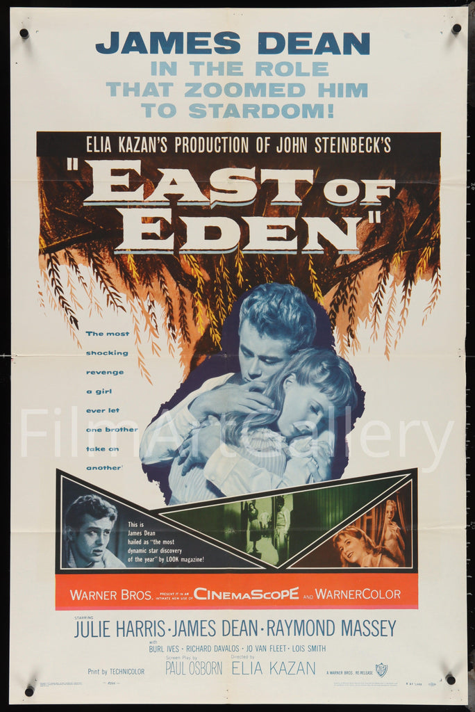 East of Eden Original Vintage Movie Poster