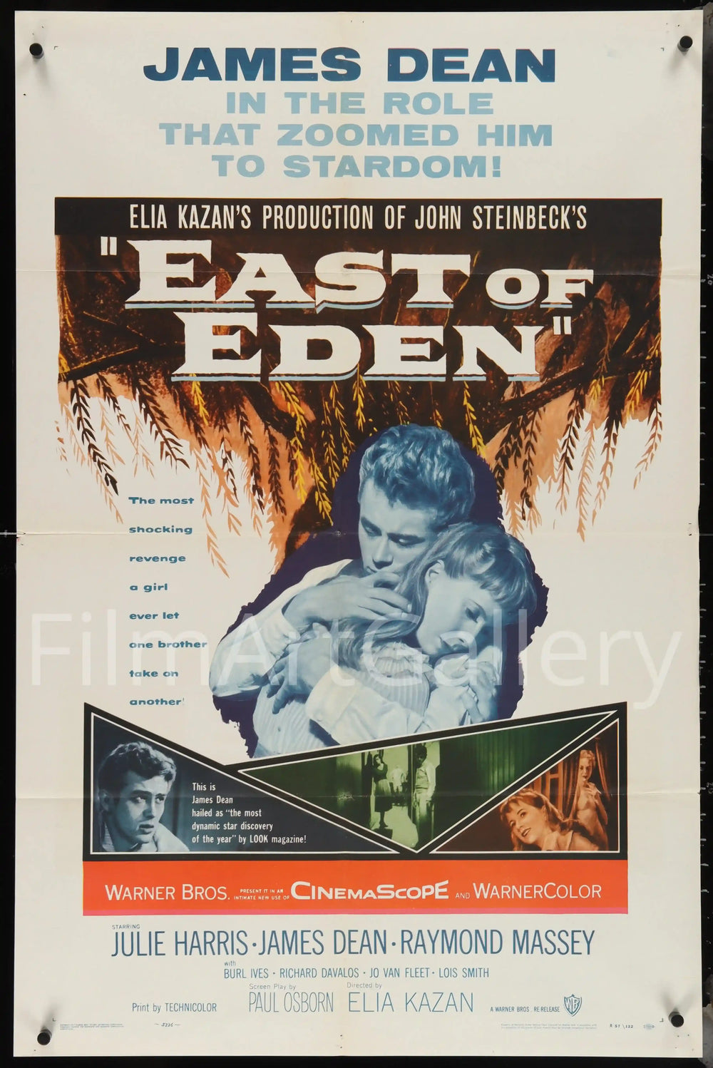 East of Eden Original Vintage Movie Poster
