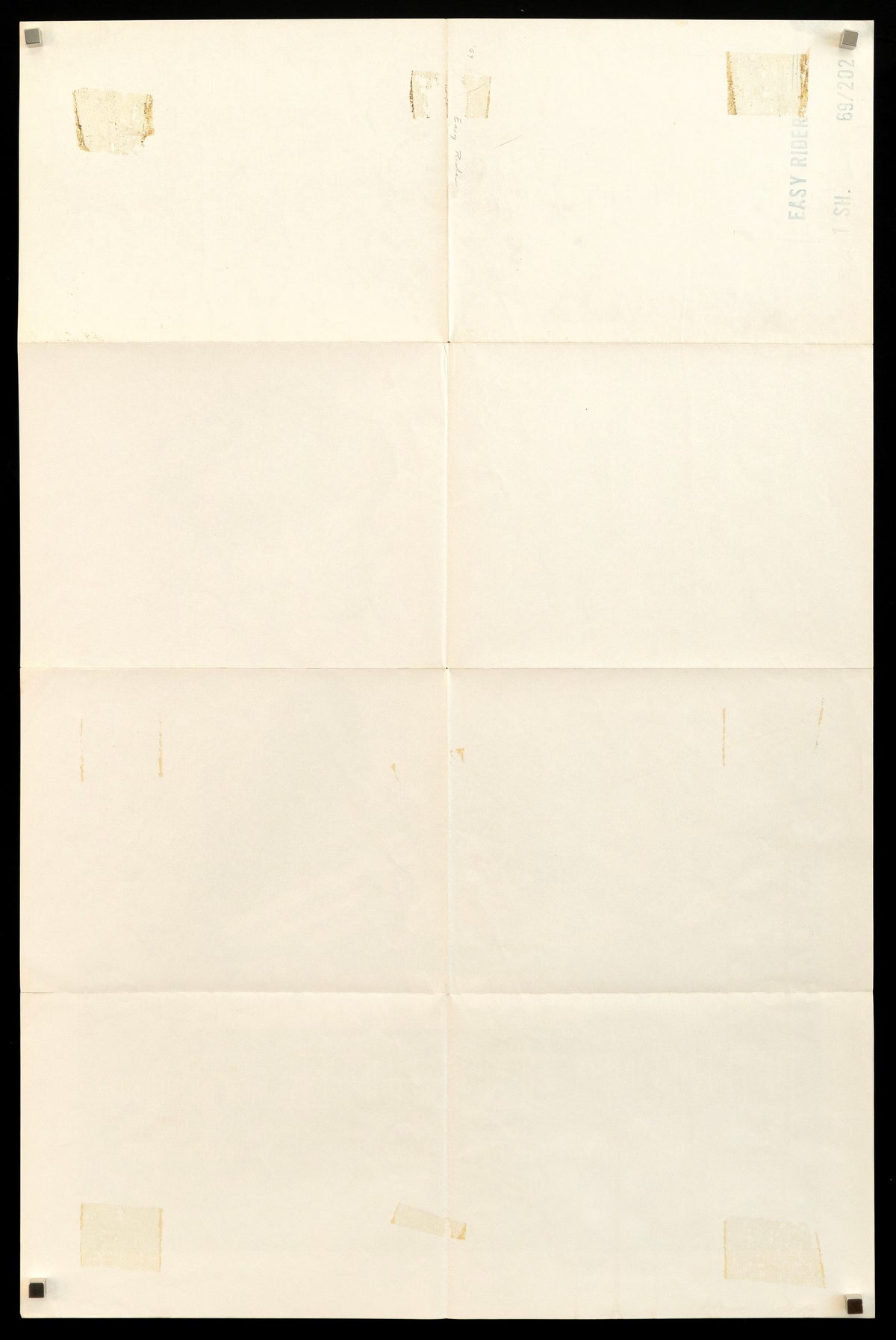 Easy Rider Original Vintage Movie Poster