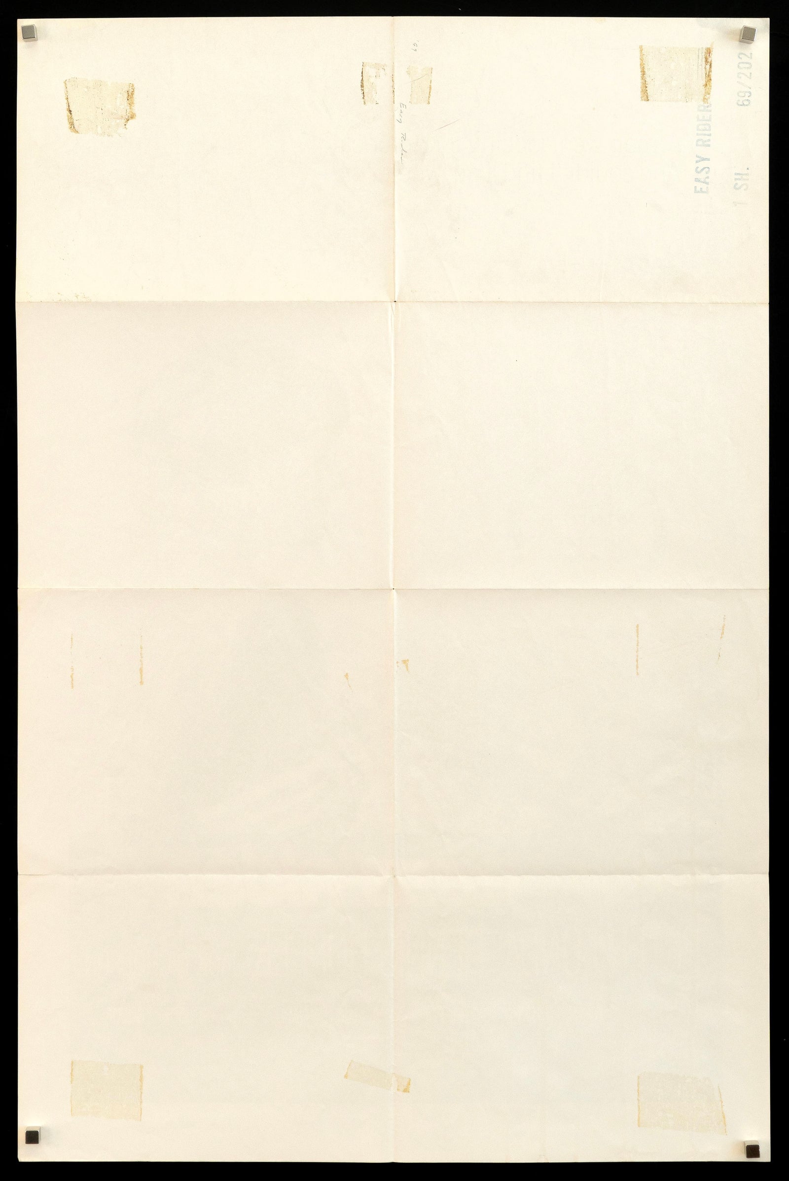 Easy Rider Original Vintage Movie Poster