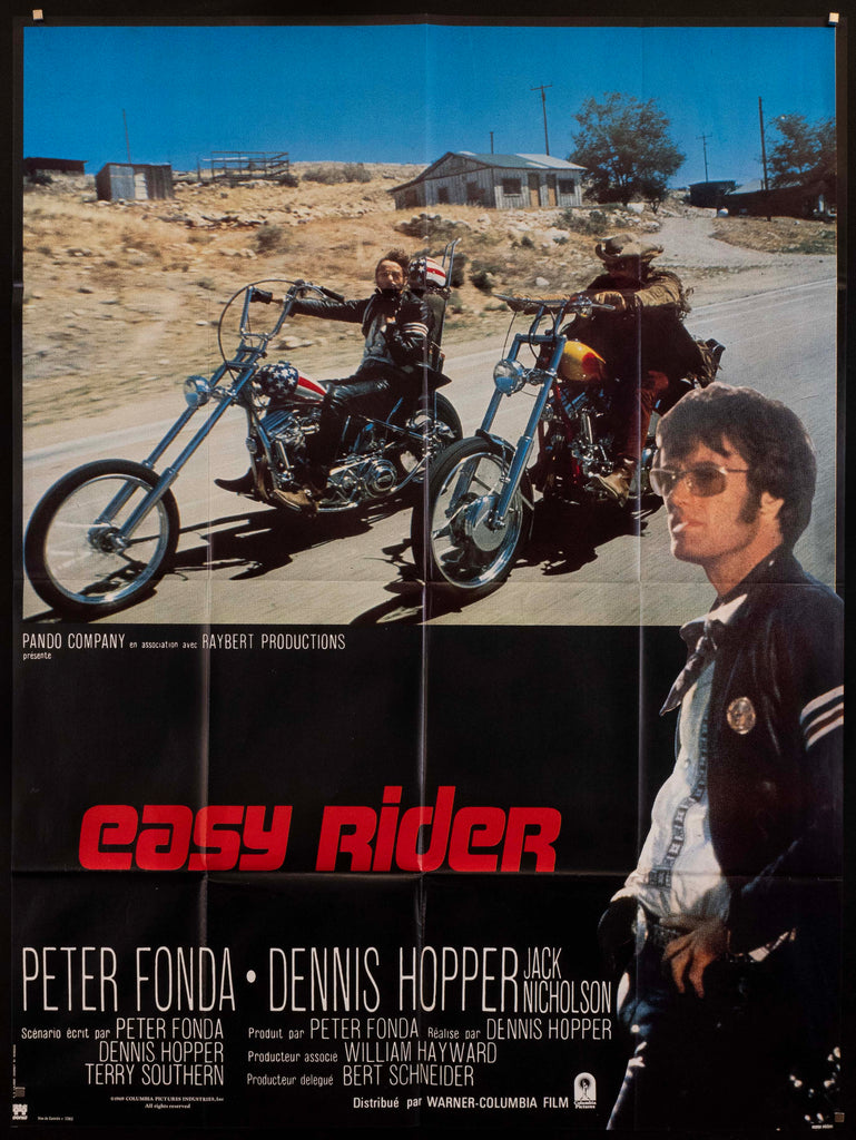 Easy Rider French 1 panel (47x63) Original Vintage Movie Poster