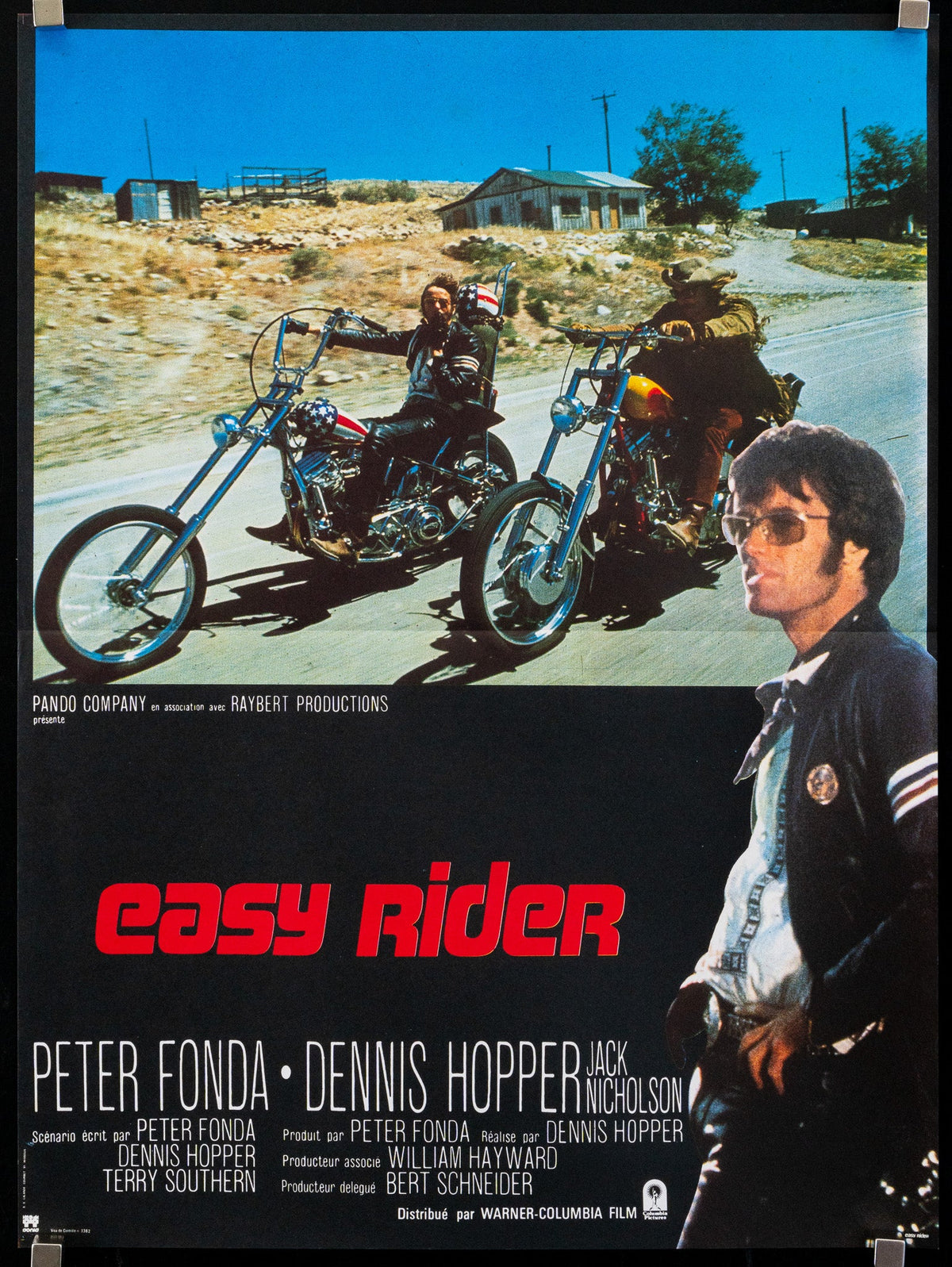 Easy Rider French mini (16x23) Original Vintage Movie Poster