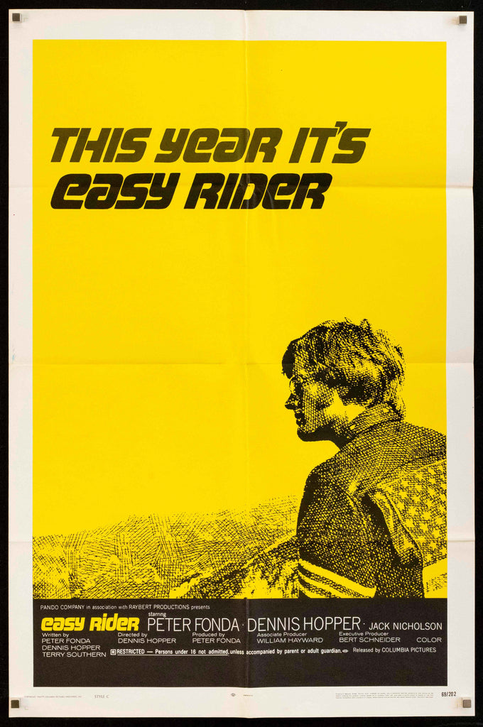 Easy Rider Original Vintage Movie Poster