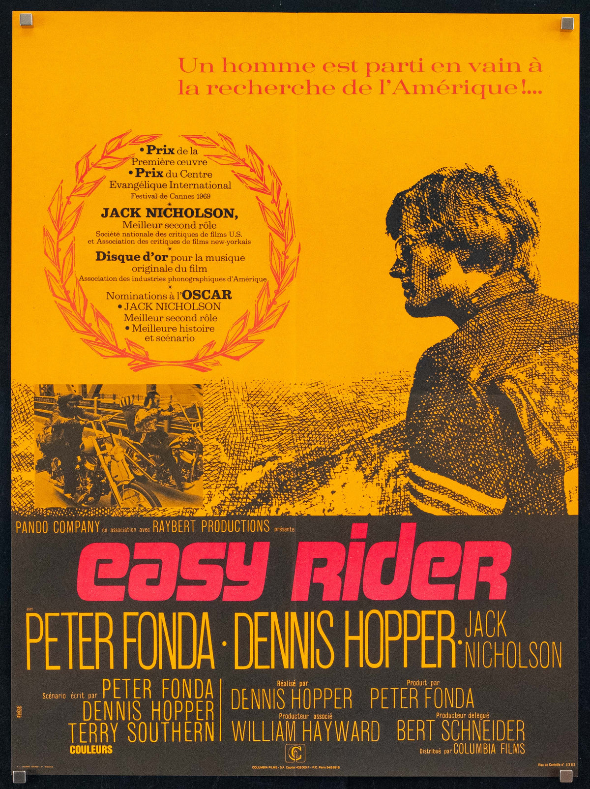 Easy Rider Original Vintage Movie Poster