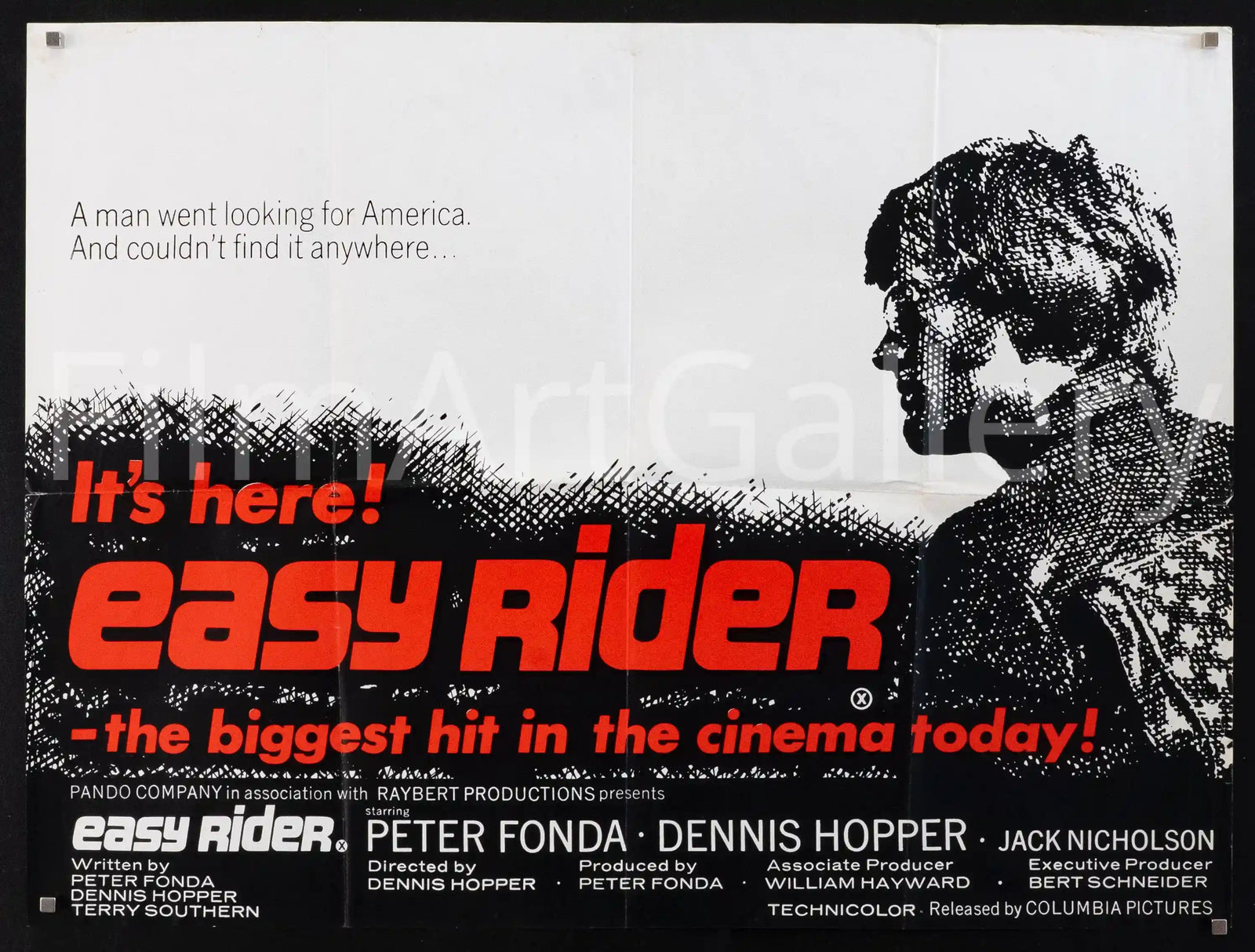 Easy Rider Original Vintage Movie Poster