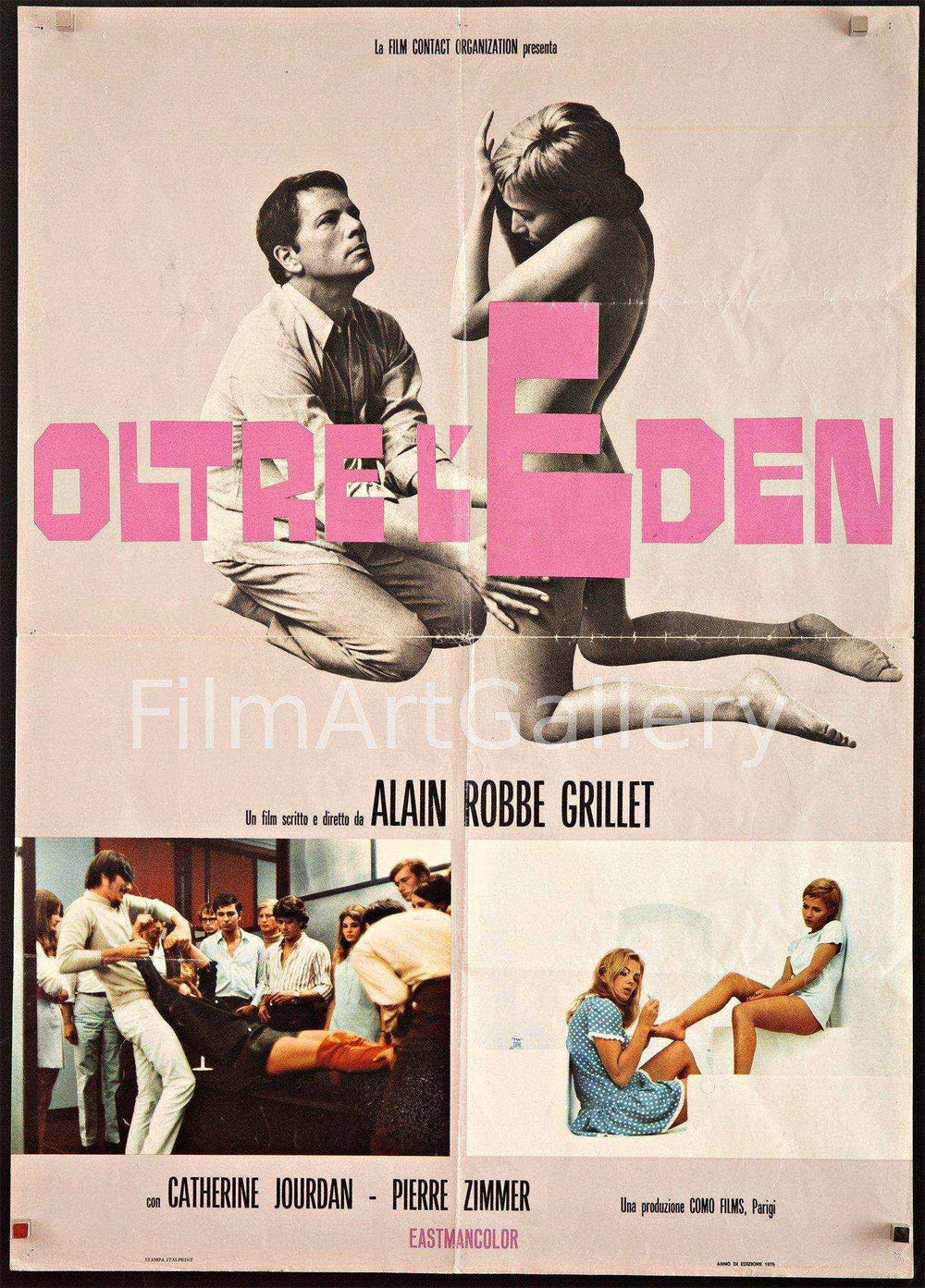 Eden and After (L'Eden et Apres/Oltre L'Eden) Original Vintage Movie Poster