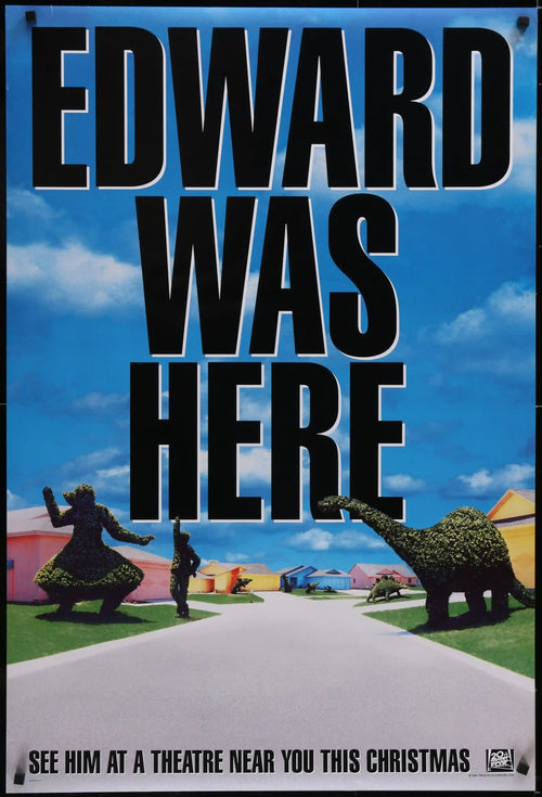 Edward Scissorhands Original Vintage Movie Poster