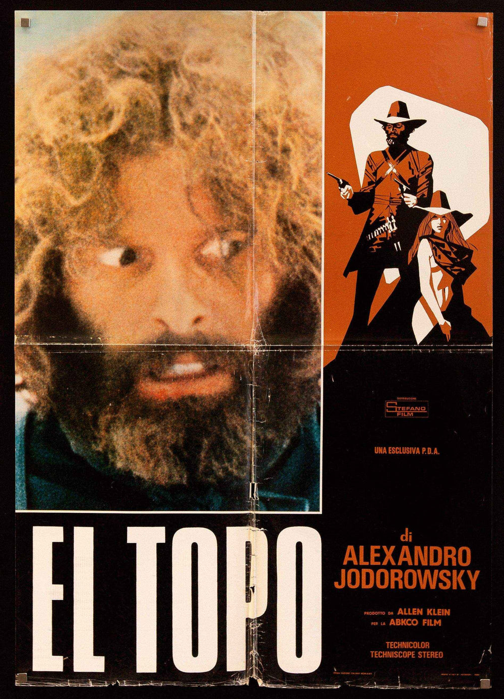 El Topo Original Vintage Movie Poster