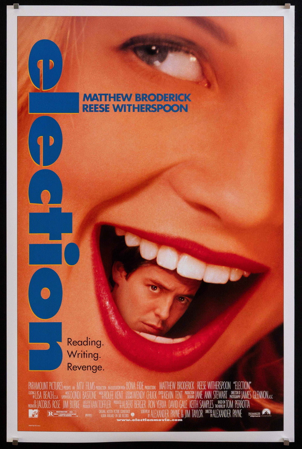 Election Original Vintage Movie Poster