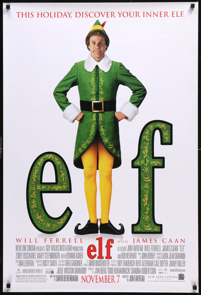 Elf Original Vintage Movie Poster