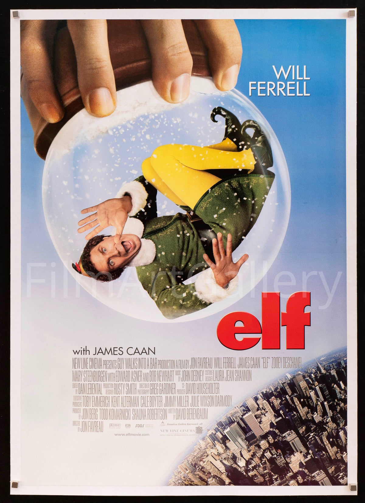 Elf Original Vintage Movie Poster