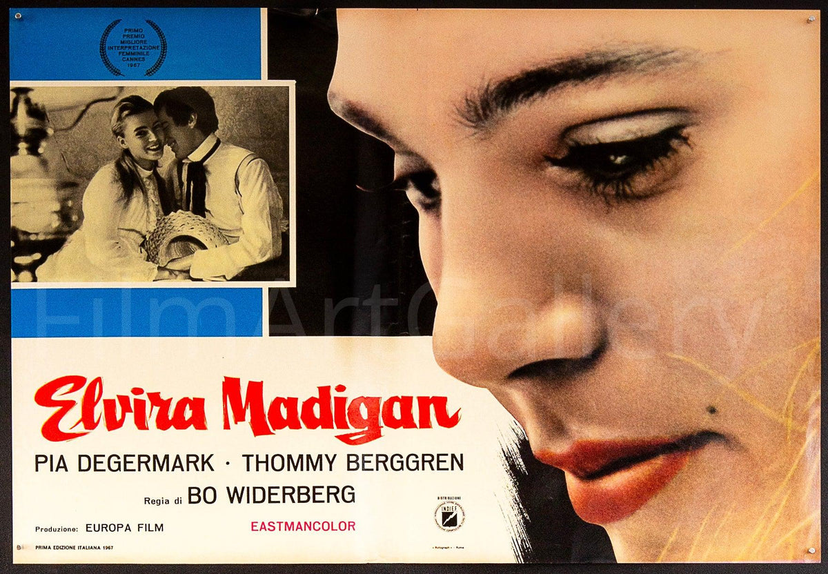 Elvira Madigan Original Vintage Movie Poster