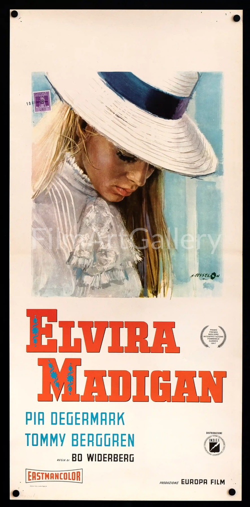 Elvira Madigan Original Vintage Movie Poster