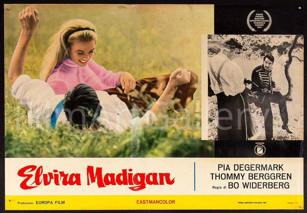Elvira Madigan Original Vintage Movie Poster