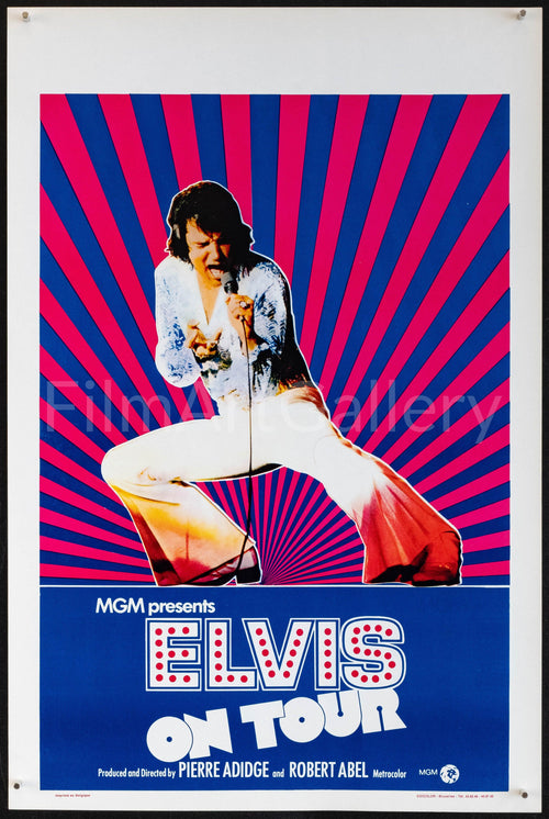 Elvis on Tour Original Vintage Movie Poster