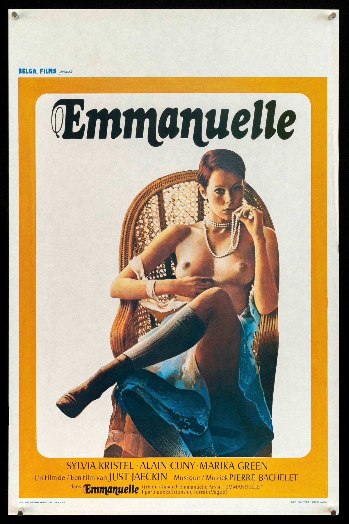 Emmanuelle Original Vintage Movie Poster
