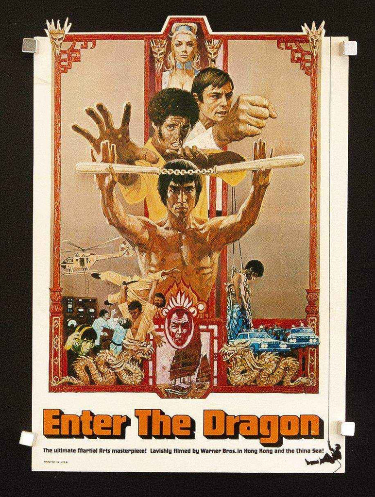 Enter the Dragon Movie Poster 1973 Standee