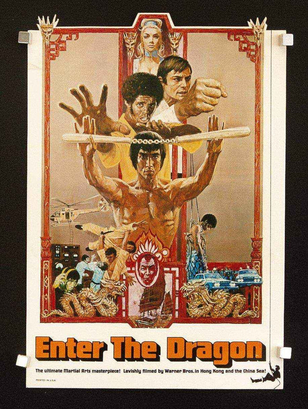 Enter the Dragon Movie Poster 1973 Standee