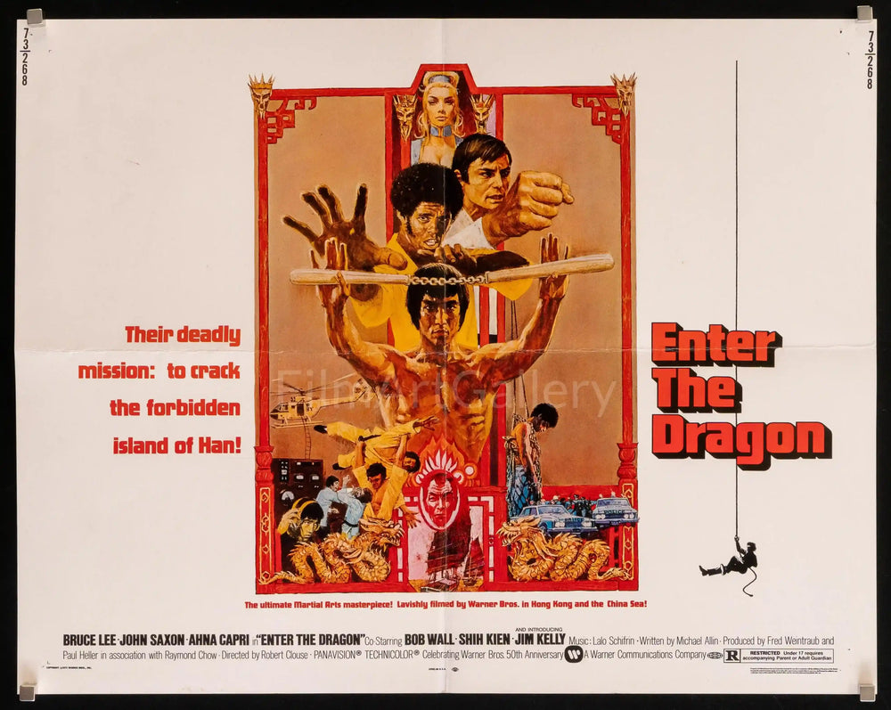 Enter the Dragon Original Vintage Movie Poster