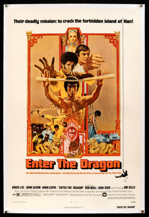 Enter the Dragon Original Vintage Movie Poster