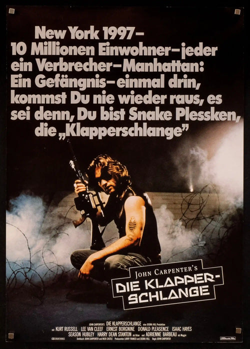 Escape From New York Original Vintage Movie Poster