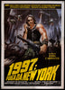 Escape From New York Original Vintage Movie Poster
