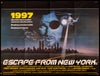 Escape From New York Original Vintage Movie Poster