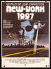 Escape From New York Original Vintage Movie Poster