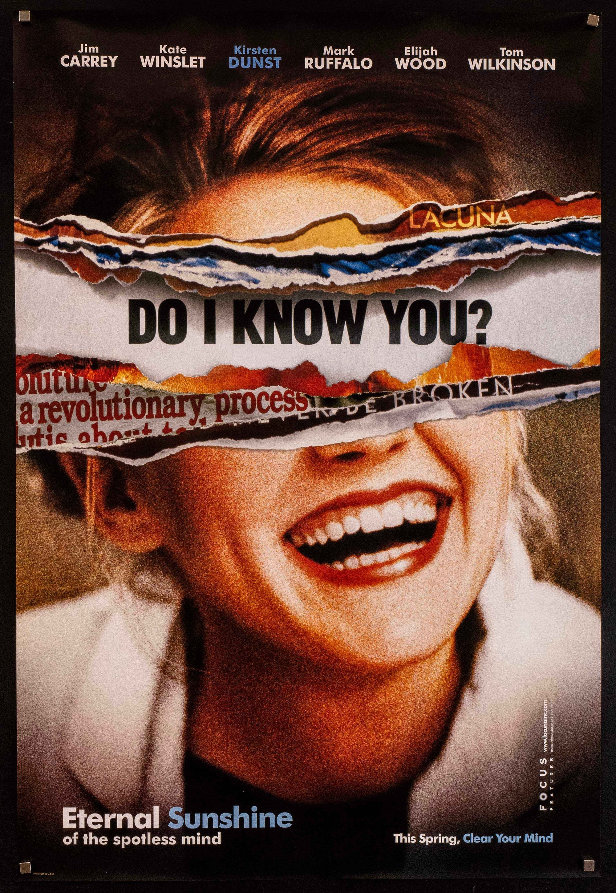 Movie poster: a spotless mind adventure.
