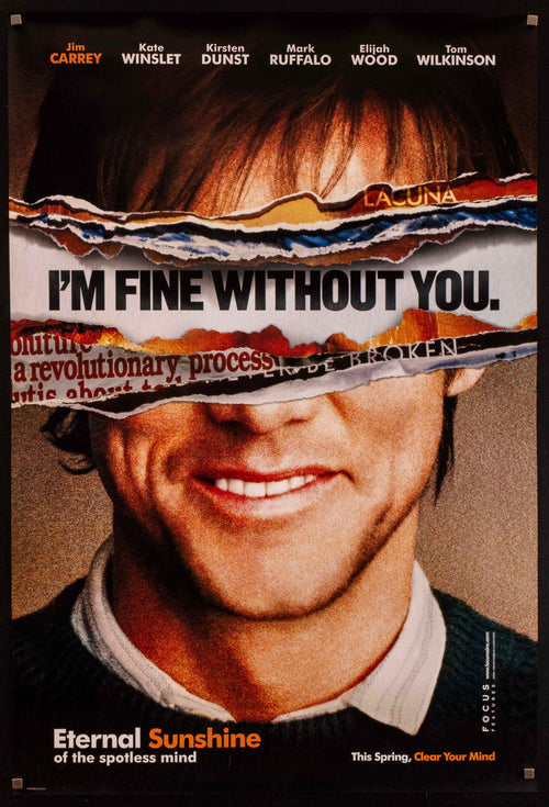 Eternal Sunshine of the Spotless Mind Original Vintage Movie Poster