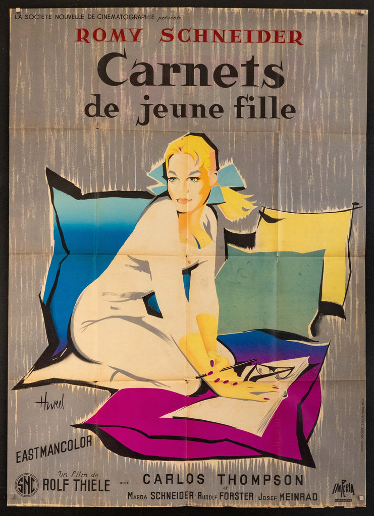 Eva (Journals of a Young Woman) (Eva, Carnets de Jeune Fille) Original Vintage Movie Poster