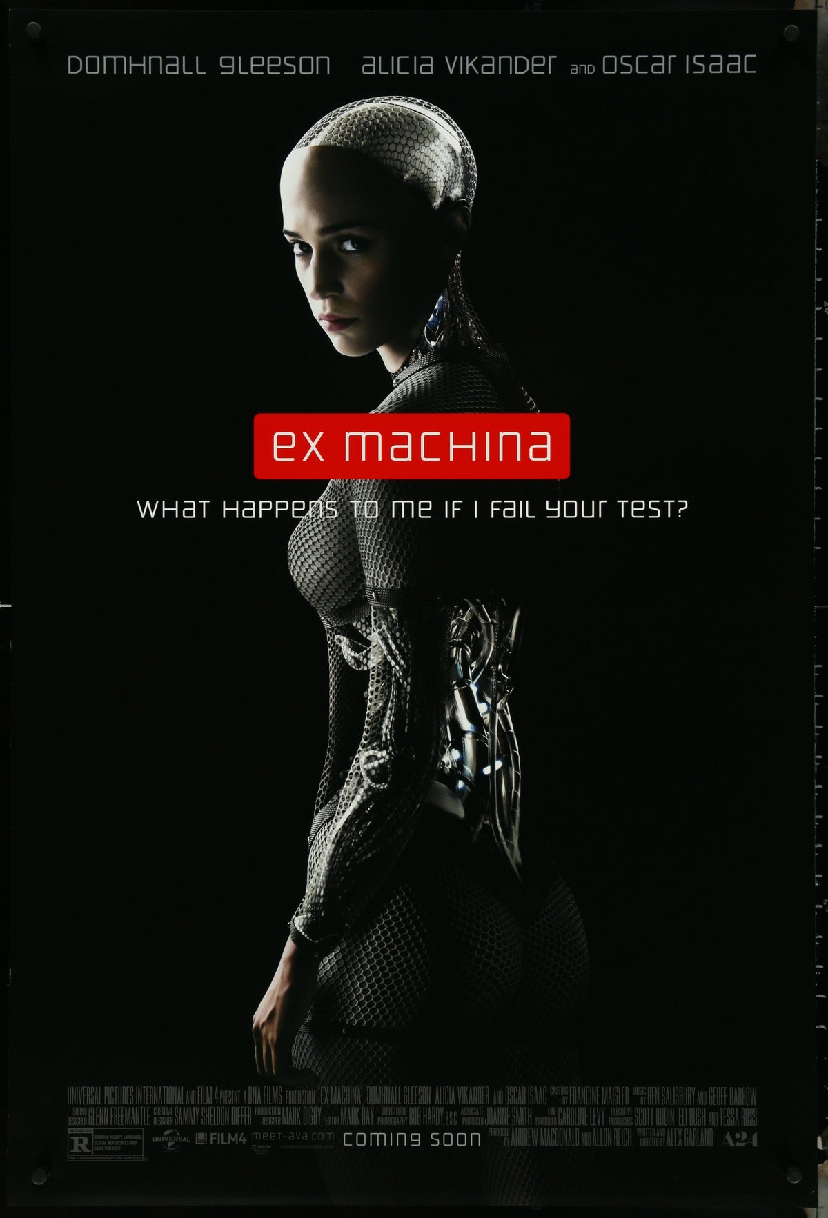 Ex Machina Original Vintage Movie Poster