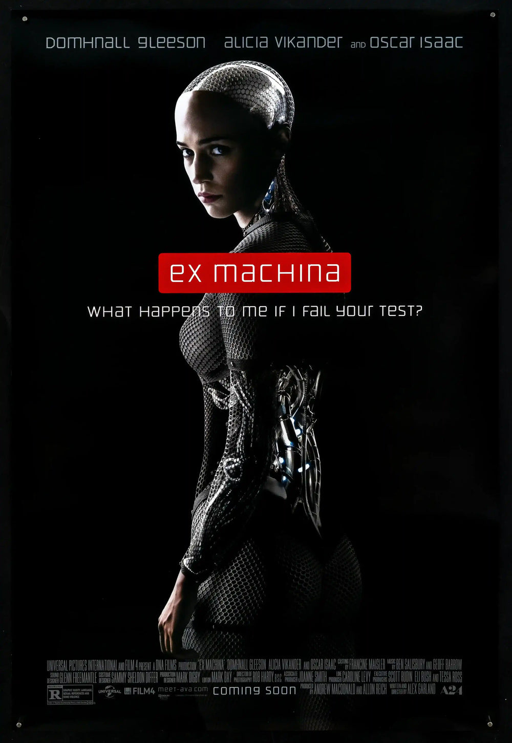 Ex Machina Original Vintage Movie Poster