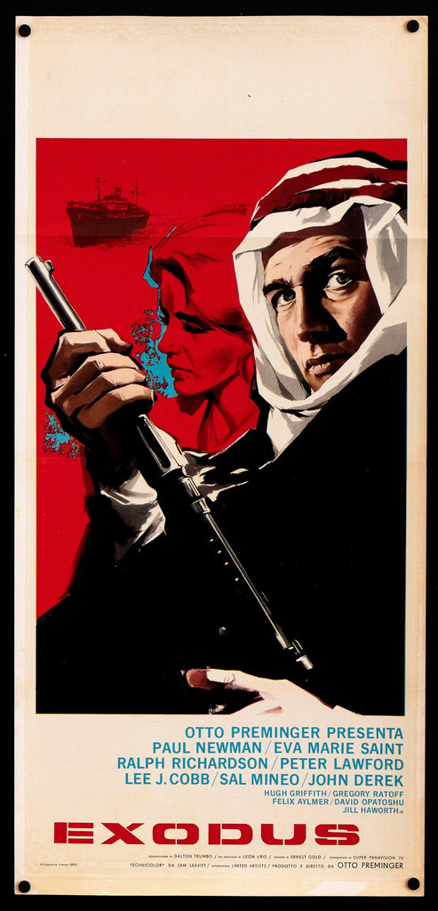 Exodus Original Vintage Movie Poster